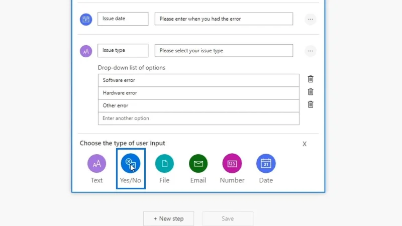 Input Aliran Kerja Dalam Microsoft Power Automate