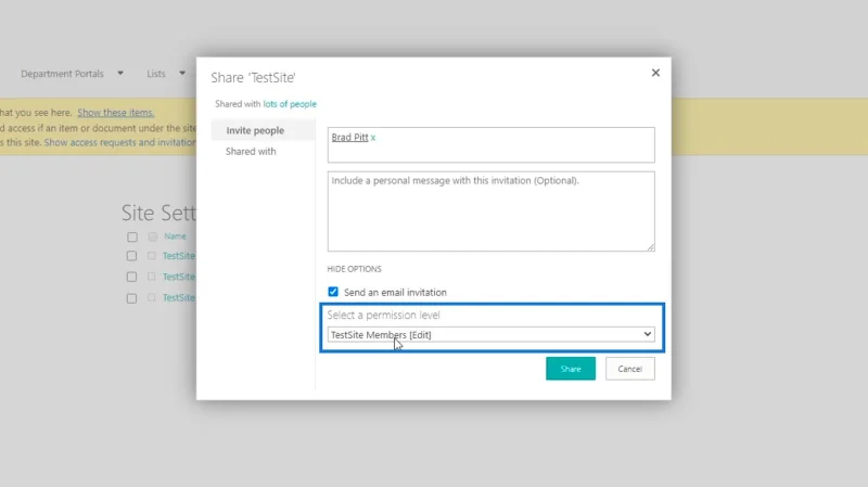 Cara Memberi SharePoint Akses Baca Sahaja Kepada Pengguna