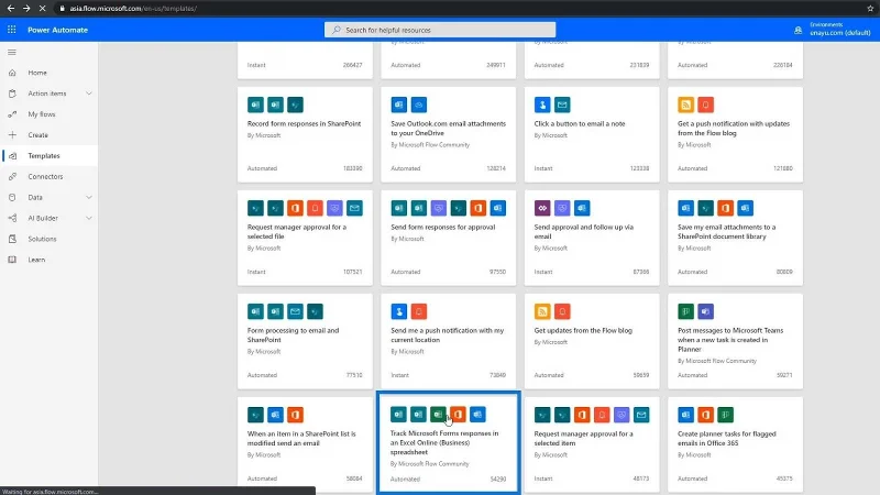 Templat Automate Kuasa |  Mencipta Dan Menjalankan Aliran