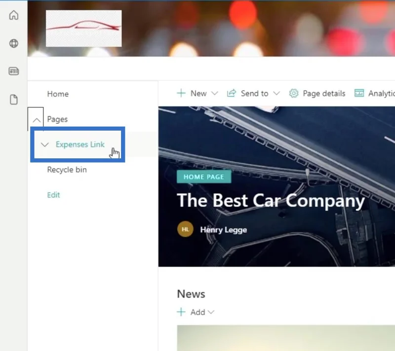 Pengalaman SharePoint Classic Design View