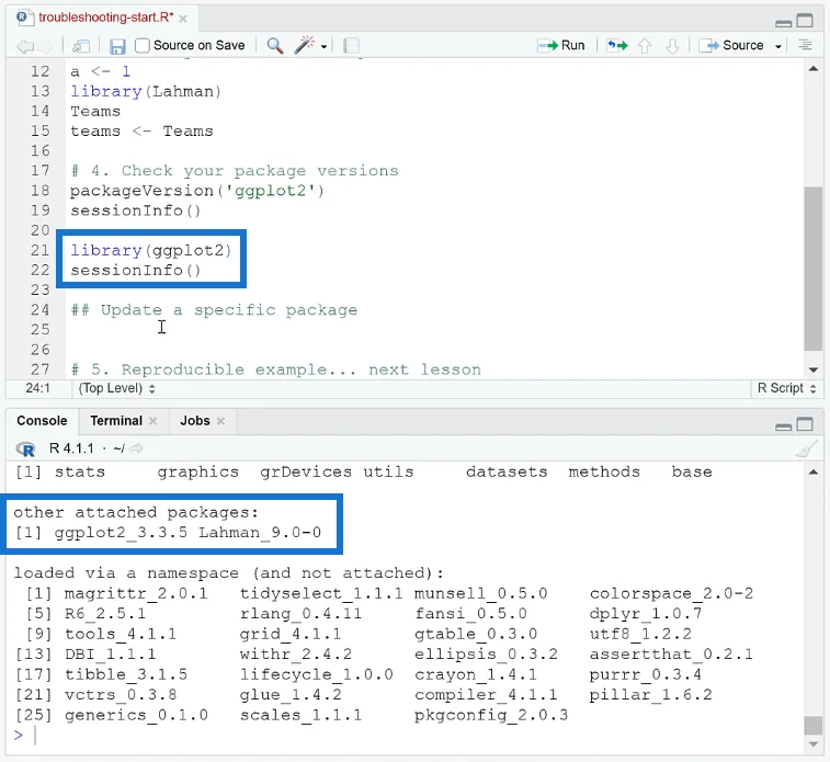 Bantuan RStudio: Cara Menyelesaikan Masalah R