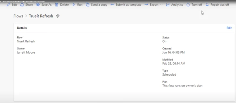 Pianifica un flusso desktop da eseguire in Power Automate