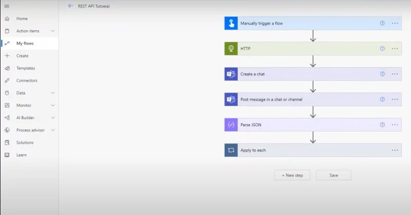 Hacer una solicitud HTTP en Power Automate