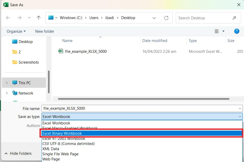 Cara Mengurangkan Saiz Fail Excel – 6 Kaedah Berkesan