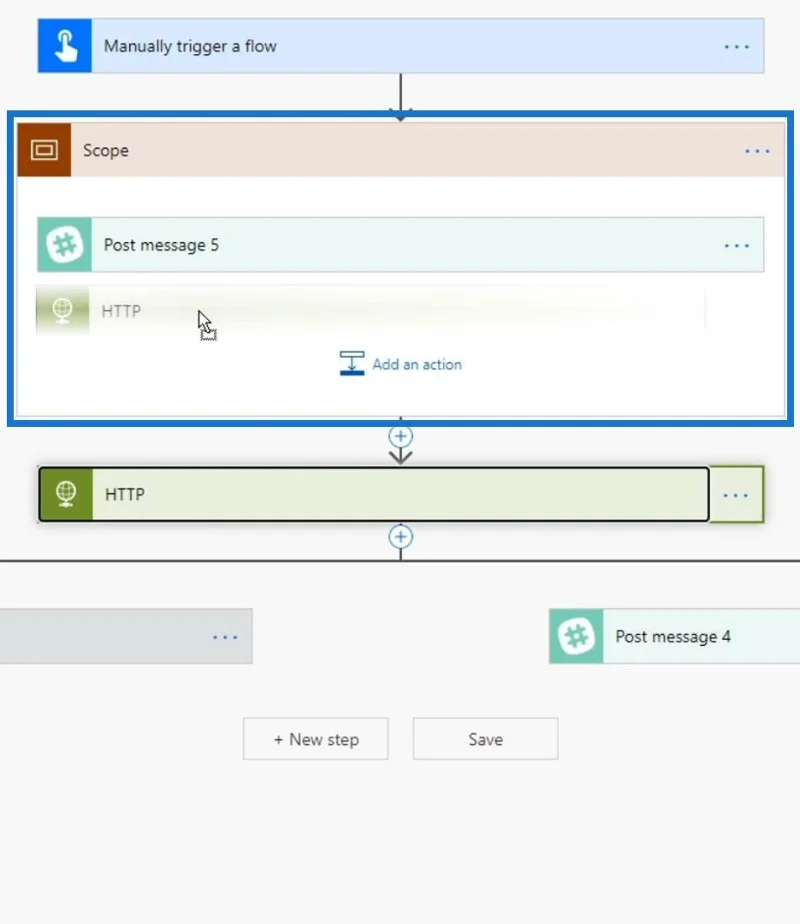 Kawalan Skop Dalam Aliran Automate Microsoft Power