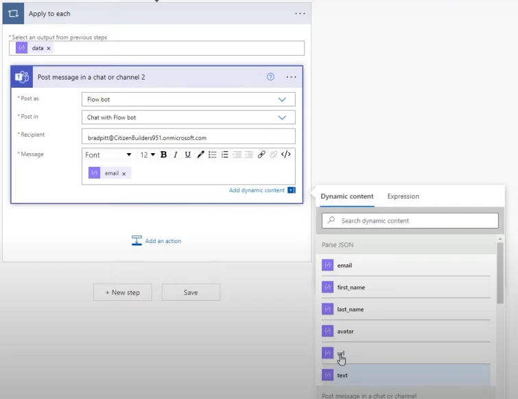 Hacer una solicitud HTTP en Power Automate