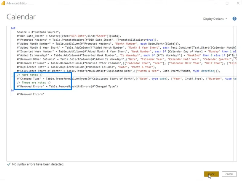 Power Query: Cara Menambah Nota dengan Pantas