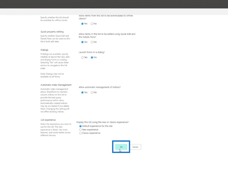 รายการ SharePoint: การแก้ไขรายการเดียวและหลายรายการ