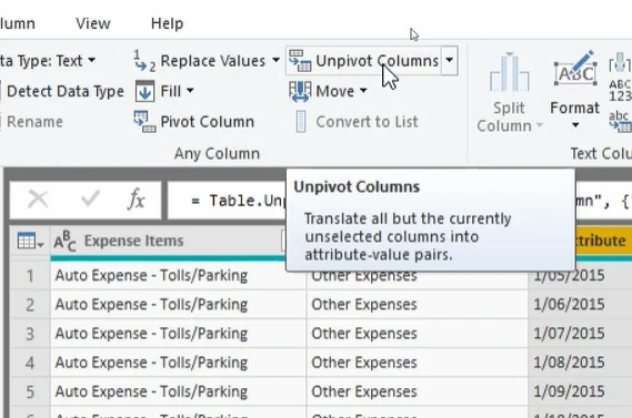 Asas Unpivot Dan Pivot Dalam LuckyTemplates – Semakan Editor Pertanyaan