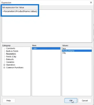 Gunakan Parameter Lata Untuk Menapis Data Dalam LuckyTemplates Report Builder