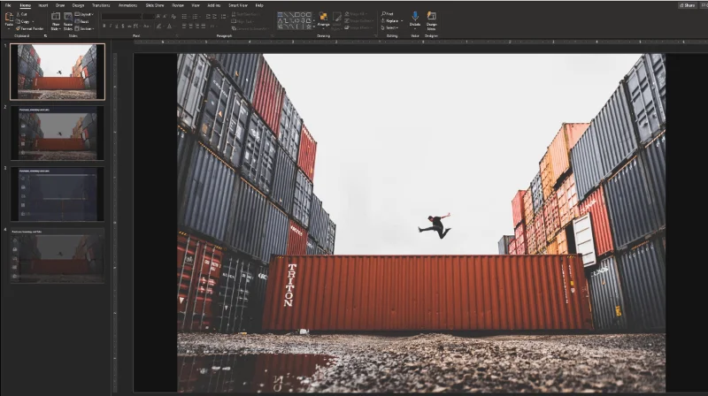 Uso do PowerPoint em design