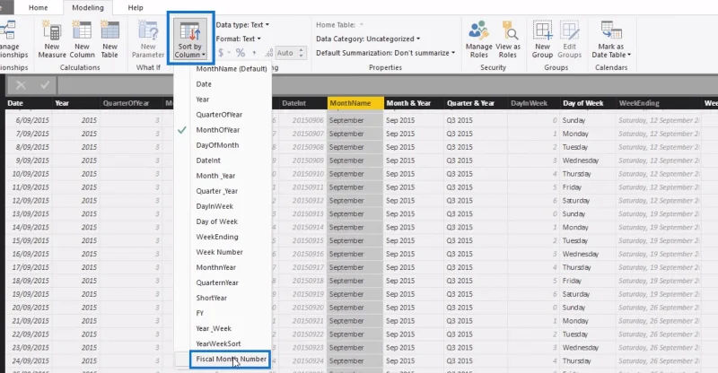 Menapis Data Mengikut Tahun Fiskal Tersuai Dan Suku Tahun Menggunakan Lajur Dikira Dalam LuckyTemplates