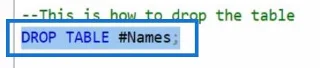 การใช้งานตาราง SQL เบื้องต้น