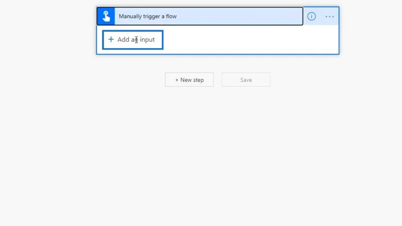 Input Aliran Kerja Dalam Microsoft Power Automate