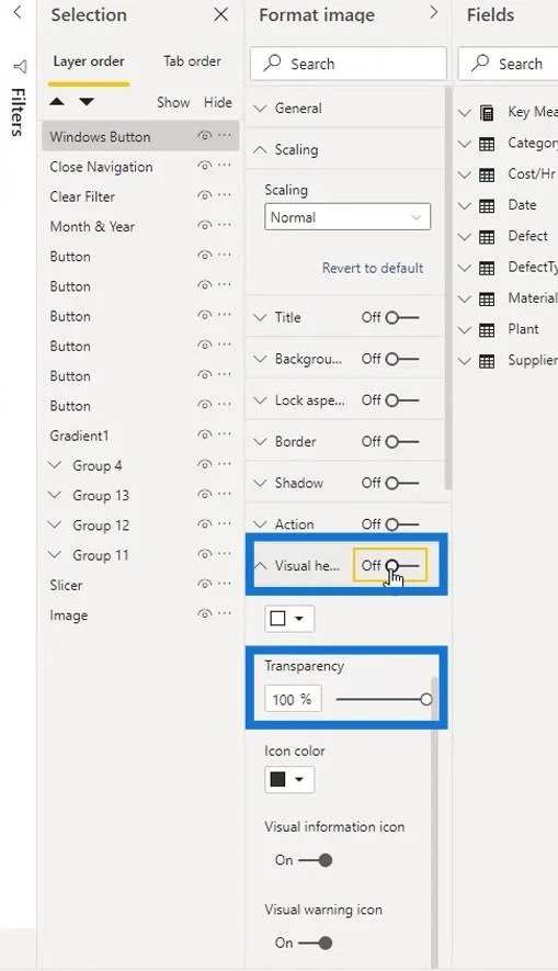 Report interattivi di LuckyTemplates: navigazione e segnalibri