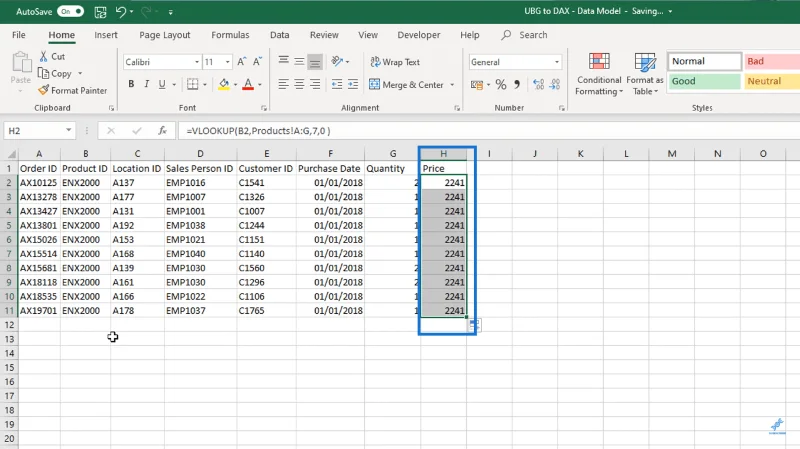LuckyTemplates Dan Excel: Perbezaan Dalam Formula DAX