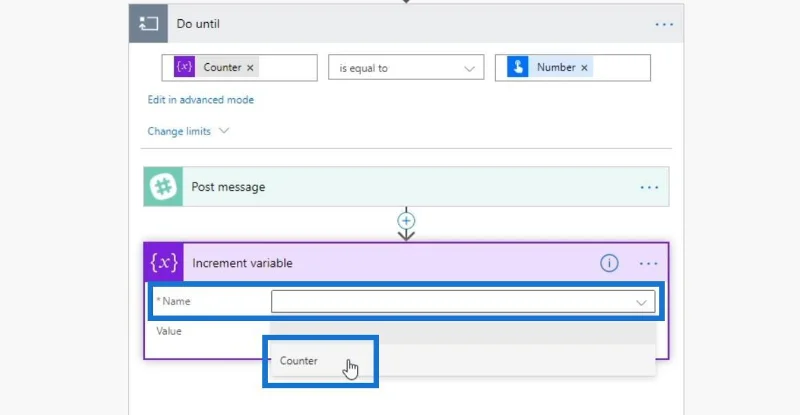 Lakukan Sehingga Kawalan Gelung Dalam Kuasa Automate