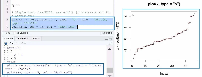 Skrip R Untuk LuckyTemplates Menggunakan RStudio