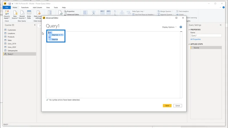 Mencipta Jadual Tarikh Dalam LuckyTemplates