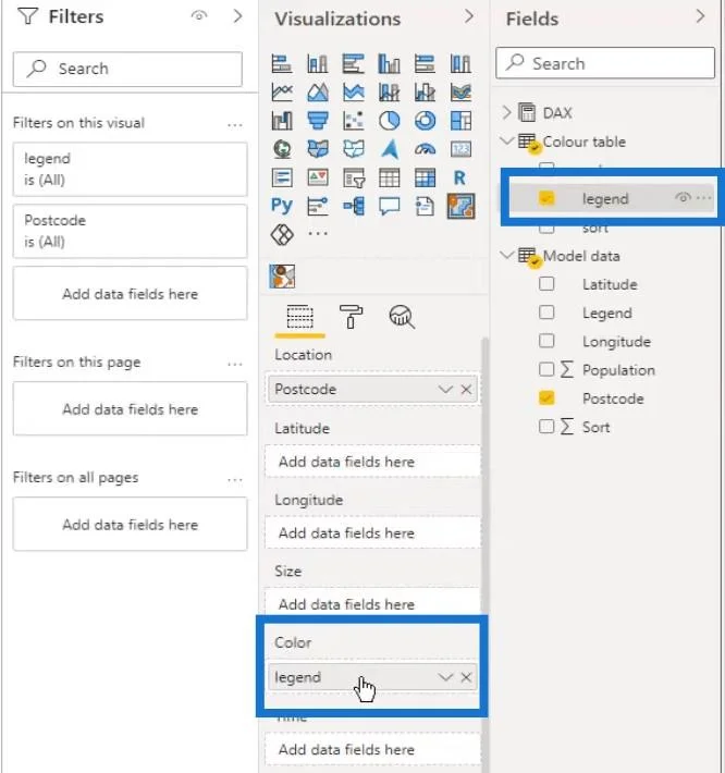 LuckyTemplates Map Visual: een aangepaste legende maken en toevoegen in LuckyTemplates