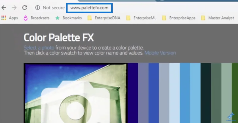 Cara Mencipta Palet Warna BI Kuasa Menarik
