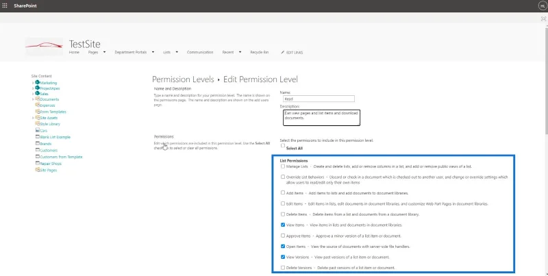 Cara Memberi SharePoint Akses Baca Sahaja Kepada Pengguna