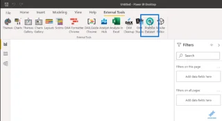 Alat Luaran LuckyTemplates – Memasang Set Data Amalan