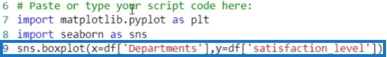 การเขียนสคริปต์ Python ในรายงานข้อมูล LuckyTemplates