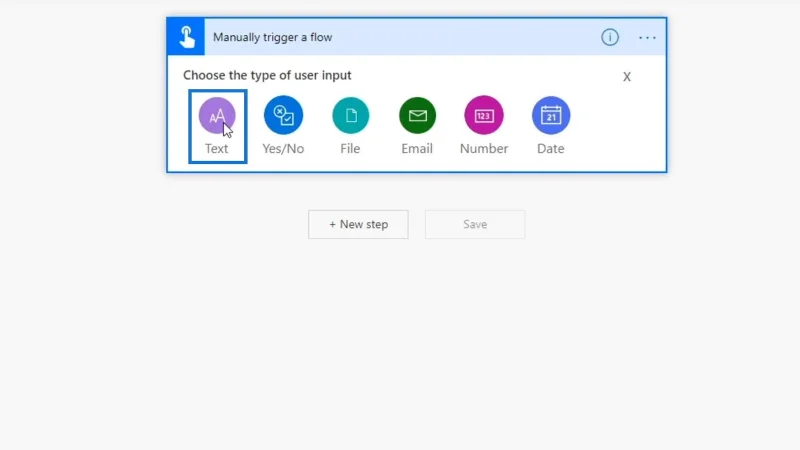 Input Aliran Kerja Dalam Microsoft Power Automate