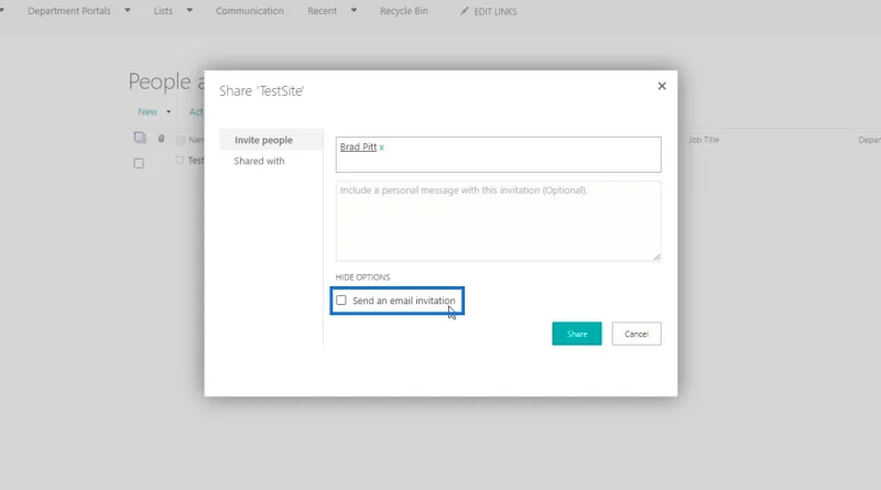 Kebenaran Pengguna SharePoint: Mengubah Dan Membatalkan