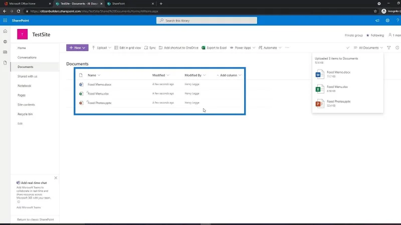 SharePoint-Dokumentbibliothek |  Anfänger-Tutorial