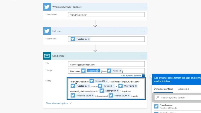 Automatisierter Ablauf in Microsoft Power Automate