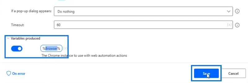 Microsoft Power Automate Desktop: Cara Melancarkan Penyemak Imbas Baharu Secara Automatik