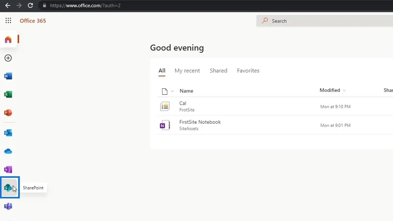 SharePoint-Tutorial: Erstellen einer neuen Site