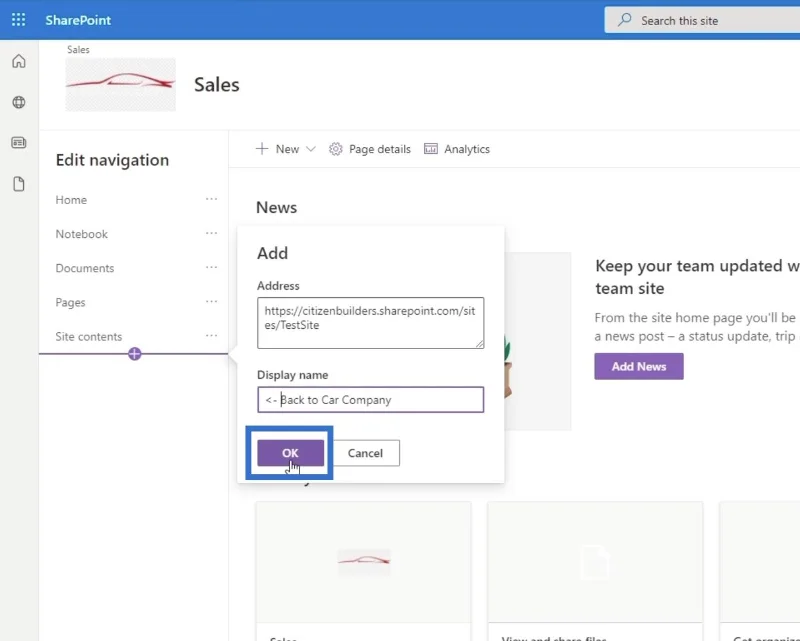 Koleksi Tapak SharePoint |  Satu Pengenalan