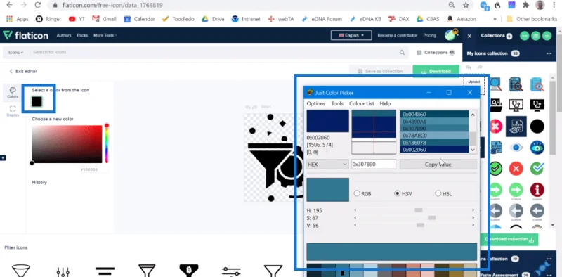 Pemilih Kod Hex Warna Untuk Laporan LuckyTemplates