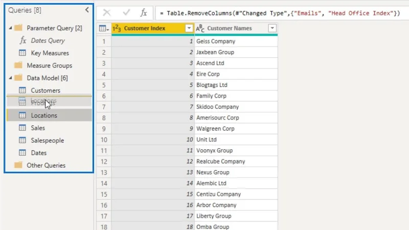 Mejores prácticas de Power Query para su modelo de datos
