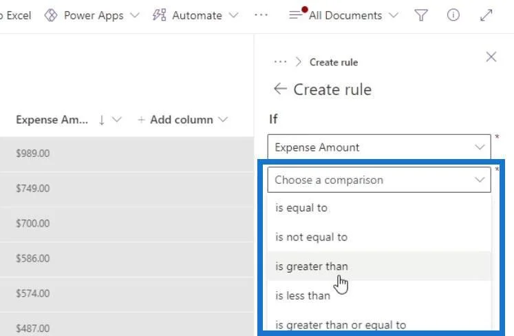 Lihat Pemformatan Dalam SharePoint