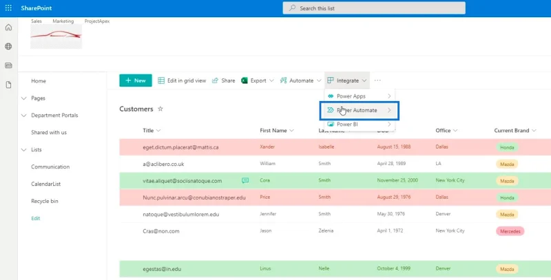 MS Power Automate vs.  SharePoint Automatisieren
