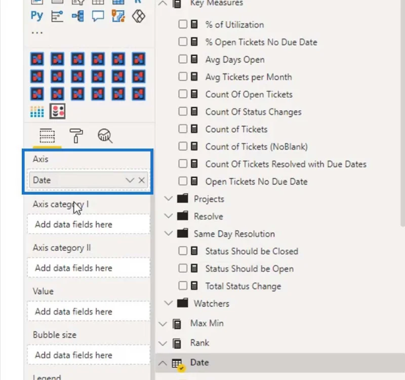 Graf Plot Titik Dalam LuckyTemplates: Visualisasi Tersuai