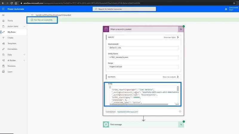Integrasi Aliran Proses Perniagaan Dalam Automate Kuasa