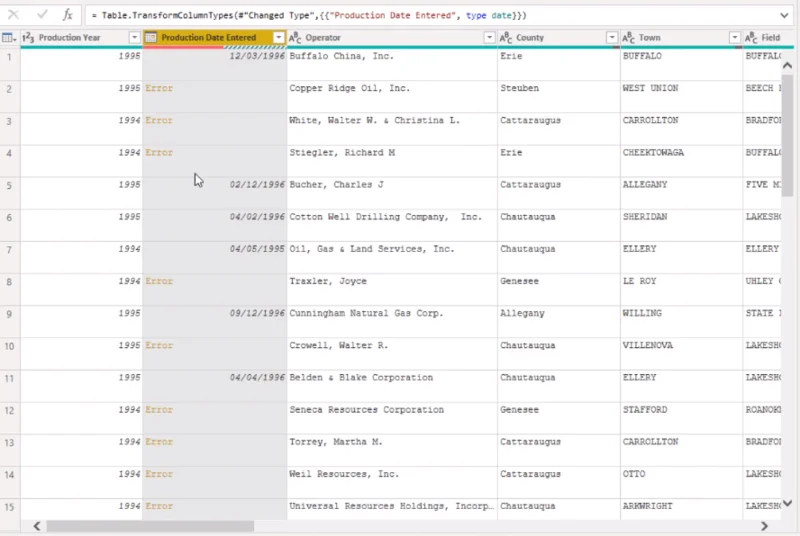 Tukar Format Tarikh Menggunakan Editor Power Query
