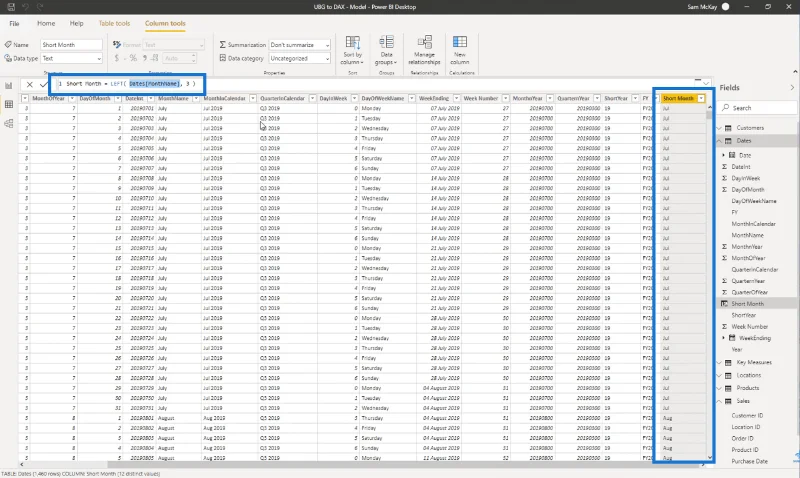 LuckyTemplates Dan Excel: Perbezaan Dalam Formula DAX