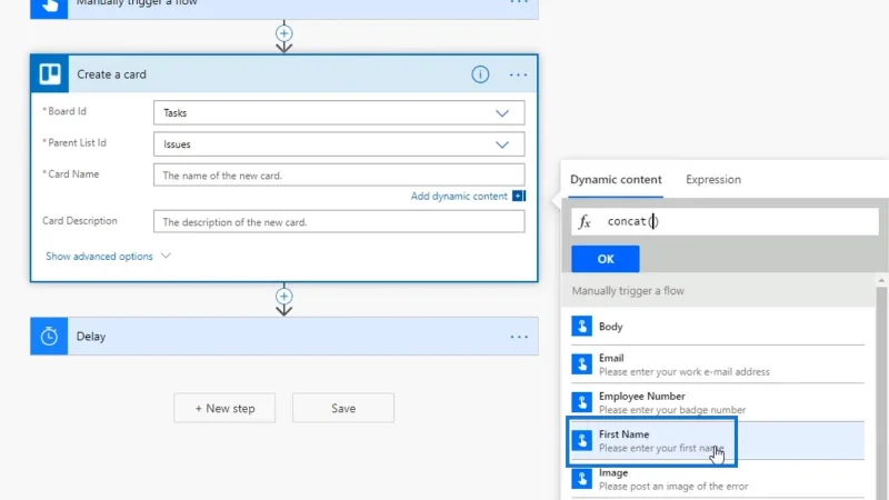 Input Aliran Kerja Dalam Microsoft Power Automate