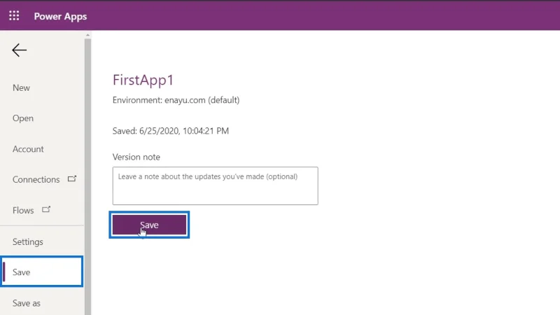 Tutorial Microsoft Power Apps |  Menyemak Ralat