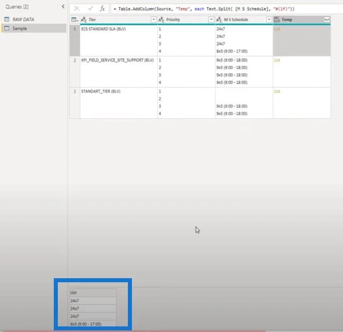 Tutorial Pertanyaan Kuasa Pemisahan Lajur LuckyTemplates: Cara Membahagikan Sel Excel Berbilang Baris Dalam LuckyTemplates
