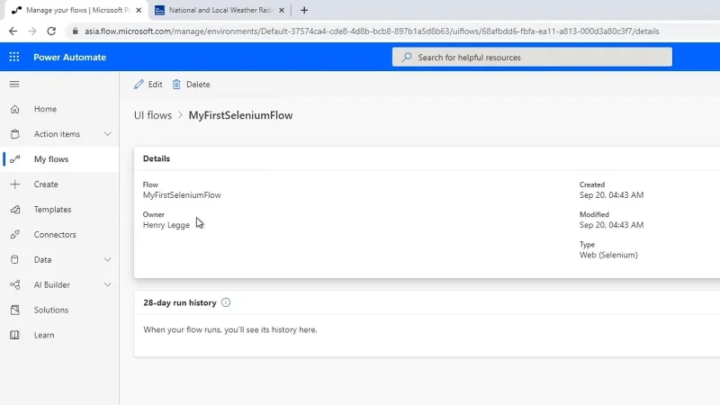 Selenium IDE Dalam Aliran UI Power Automate