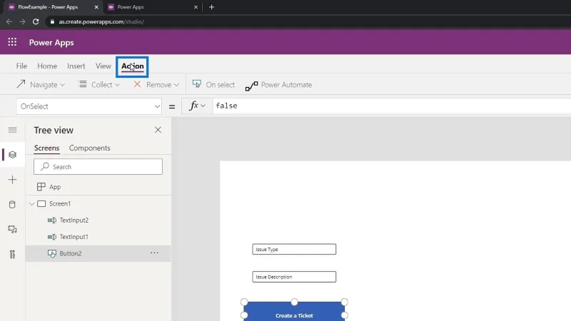 Penyepaduan PowerApps Dalam Microsoft Power Automate