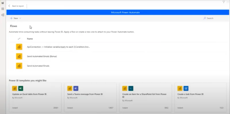 Hantar E-mel Dengan LuckyTemplates & Power Automate Platform