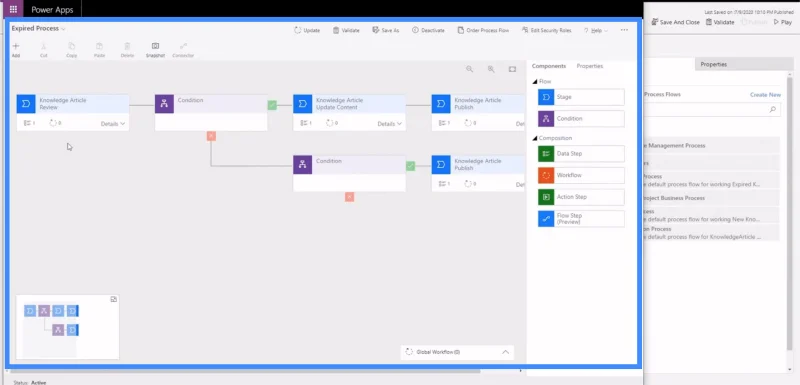 Aliran Dan Dokumentasi Proses Perniagaan Power Apps